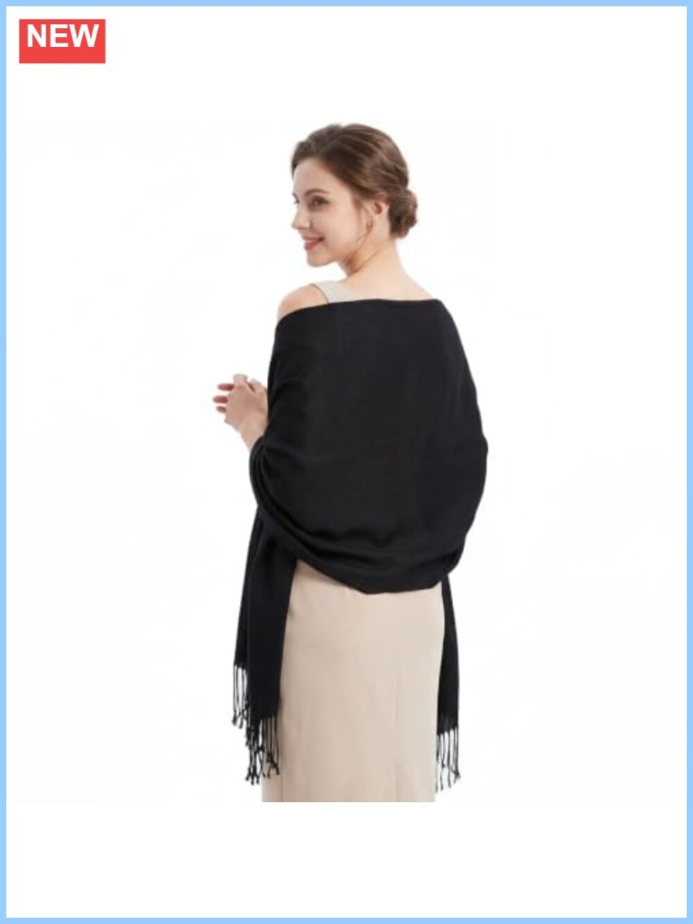 Pashmina Shawl Wrap Women's Evening Dress Scarf Soft Large
